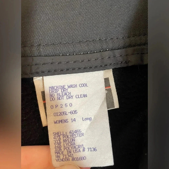 Schoeller Switzerland WB-400 StretchFabrics Ski/Snow Pants Size 14L VTG EUC USA - Picture 4 of 8